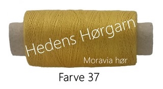 Moravia Hør 40/2 farve 37 Gul